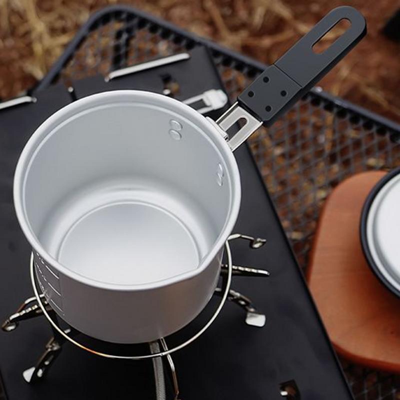 Camping Lightweight Cooking Pot - Faltbarer Campingtopf, 700 ml, Suppentopf aus