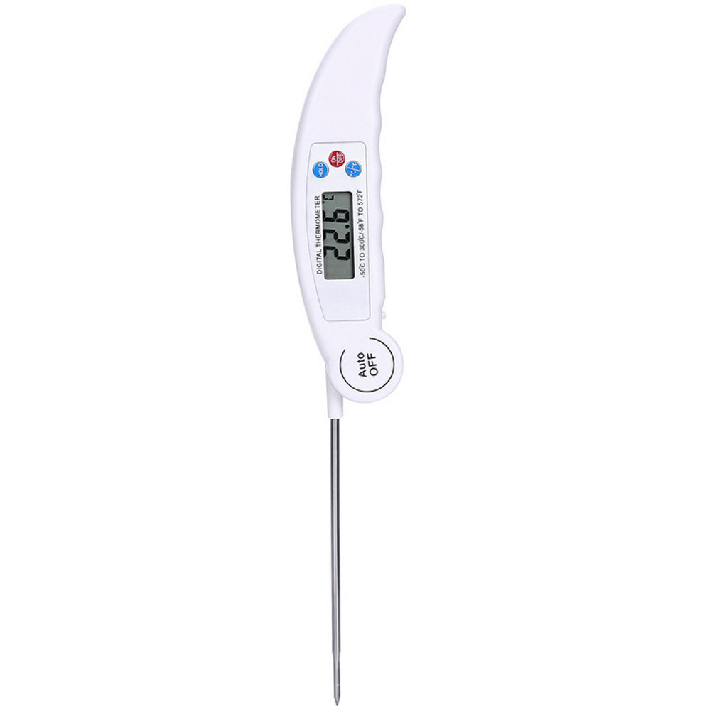 Camping Cooking Meat - Faltbares Digitales Küchenthermometer BBQ-Fleischthermometer Lebensmitteltemperaturmesser für