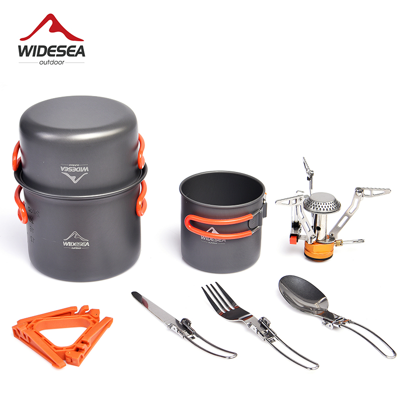 Camping Cooking Knife Set - Widesea Camping Kochgeschirr Set Outdoor Geschirr