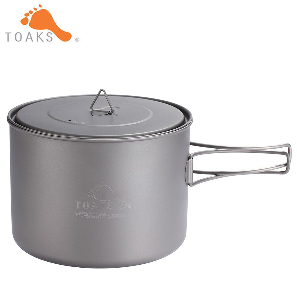 Camping Cooking Bowl - TOAKS Outdoor Camping 3 in1 Titan