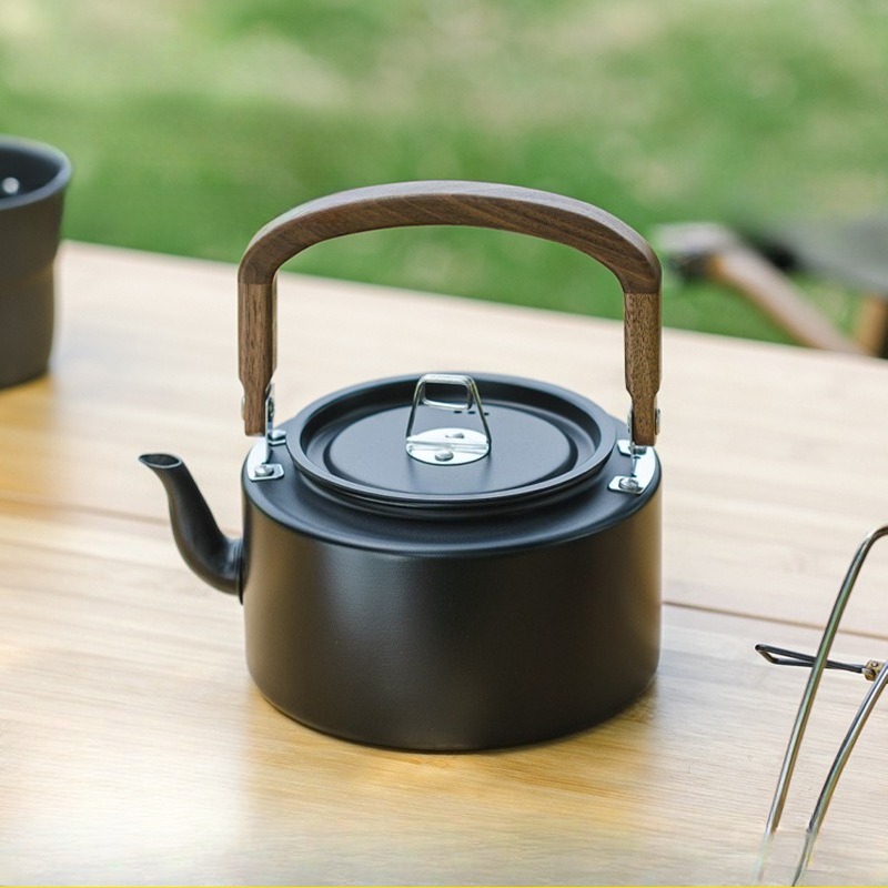 Camping Lightweight Cooking Pot - 1,2 l leichter Campingkessel aus Aluminiumlegierung