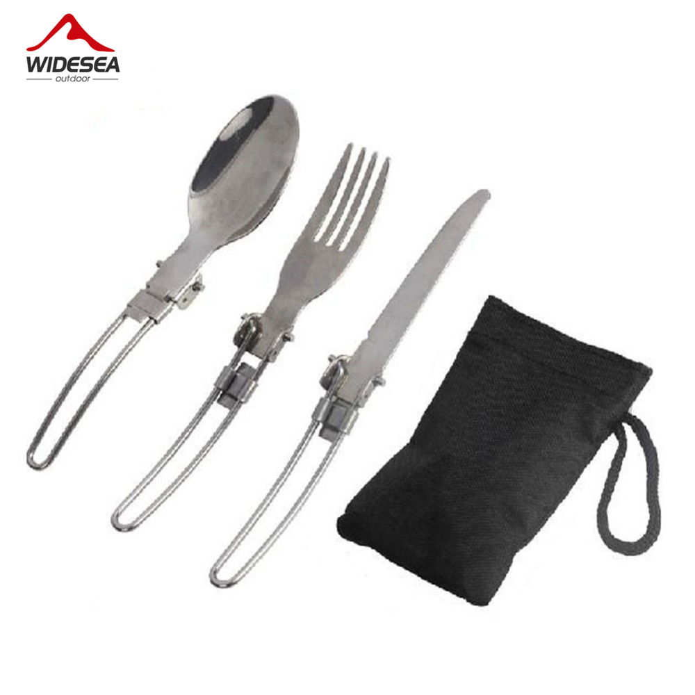 Camping Cooking And Cutlery Set - 3 stücke 1 satz Tragbare Outdoor