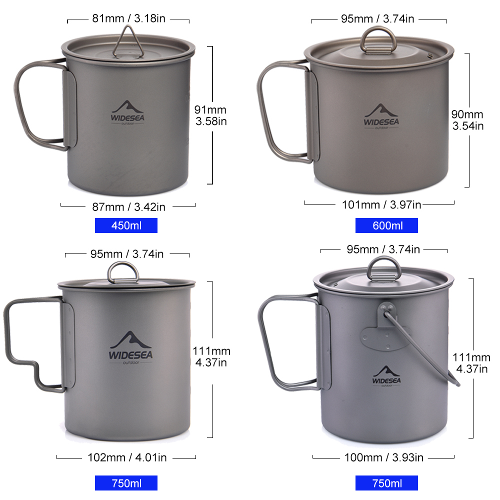 Widesea Camping-Becher Titan-T – Camping Cooking Bundle Bewertung und Preis