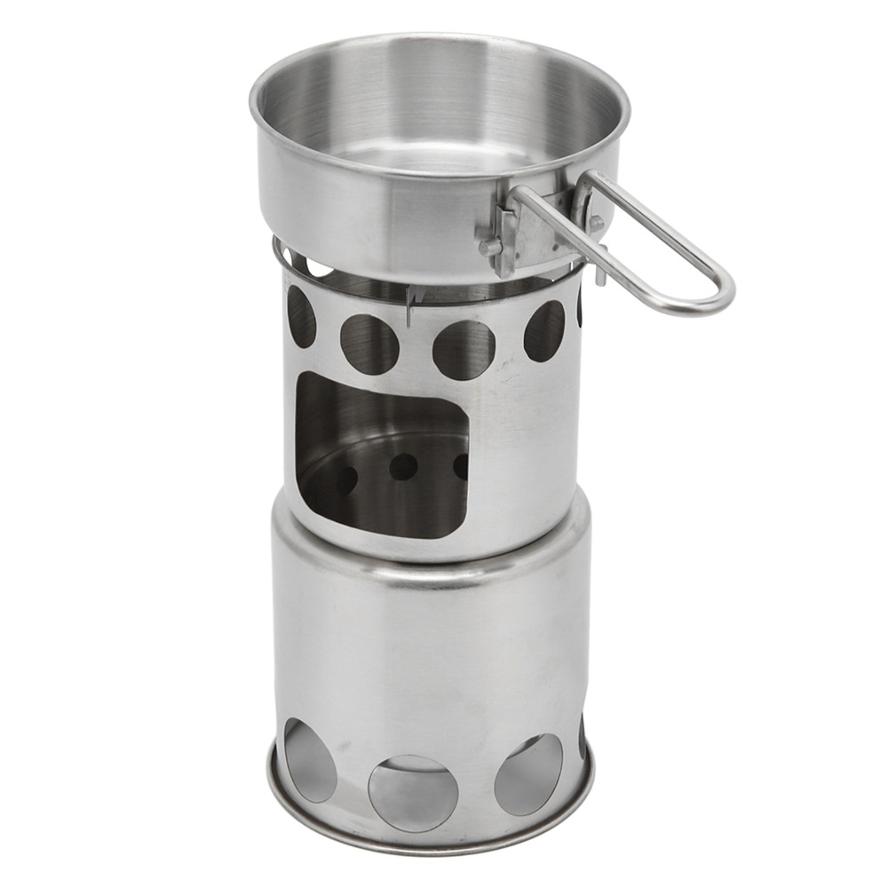 Edelstahl Camping-Kochgeschirr – Camping Cooking Pot Set Bewertung und Preis