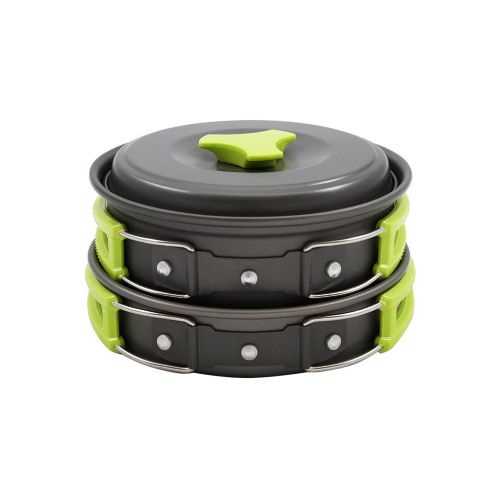 10-teiliges Leichtgewicht-Camp – Camping Lightweight Cooking Pot Bewertung und Preis