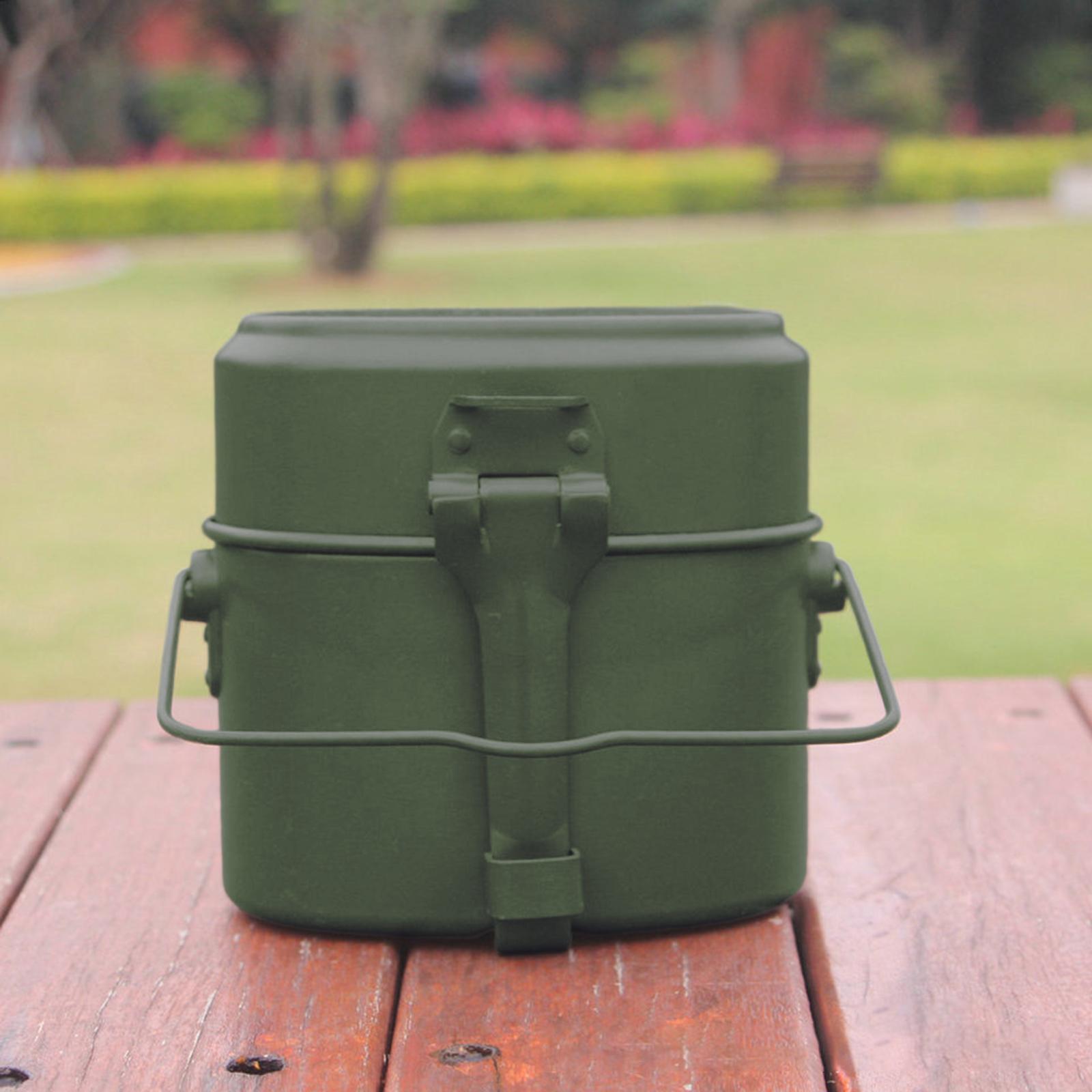 3-teiliges Set Lunchbox, Alumi – Camping Cooking Kit Box Bewertung und Preis