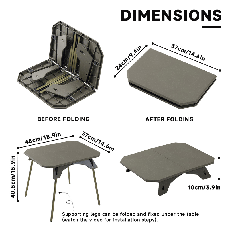 WESTTUNE Outdoor-Campingtisch, – Camping Cooking Table Bewertung und Preis