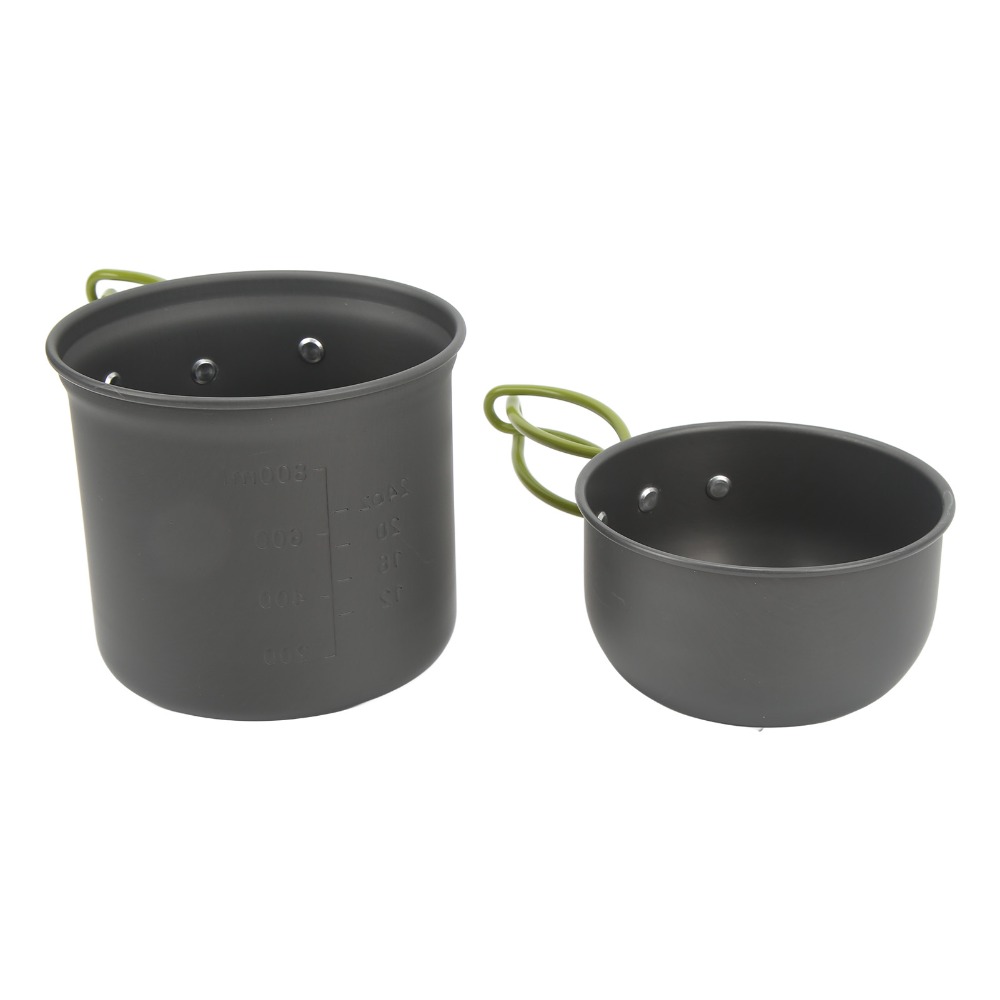 Aluminium Camping-Kochset mit  – Camping Lightweight Cooking Pot Bewertung und Preis