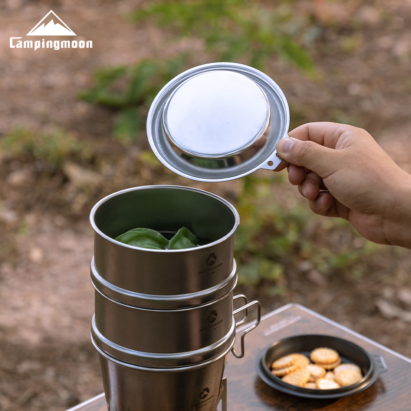CAMPINGMOON S-SD Verdickte Ede – Camping Cooking Bowl Bewertung und Preis