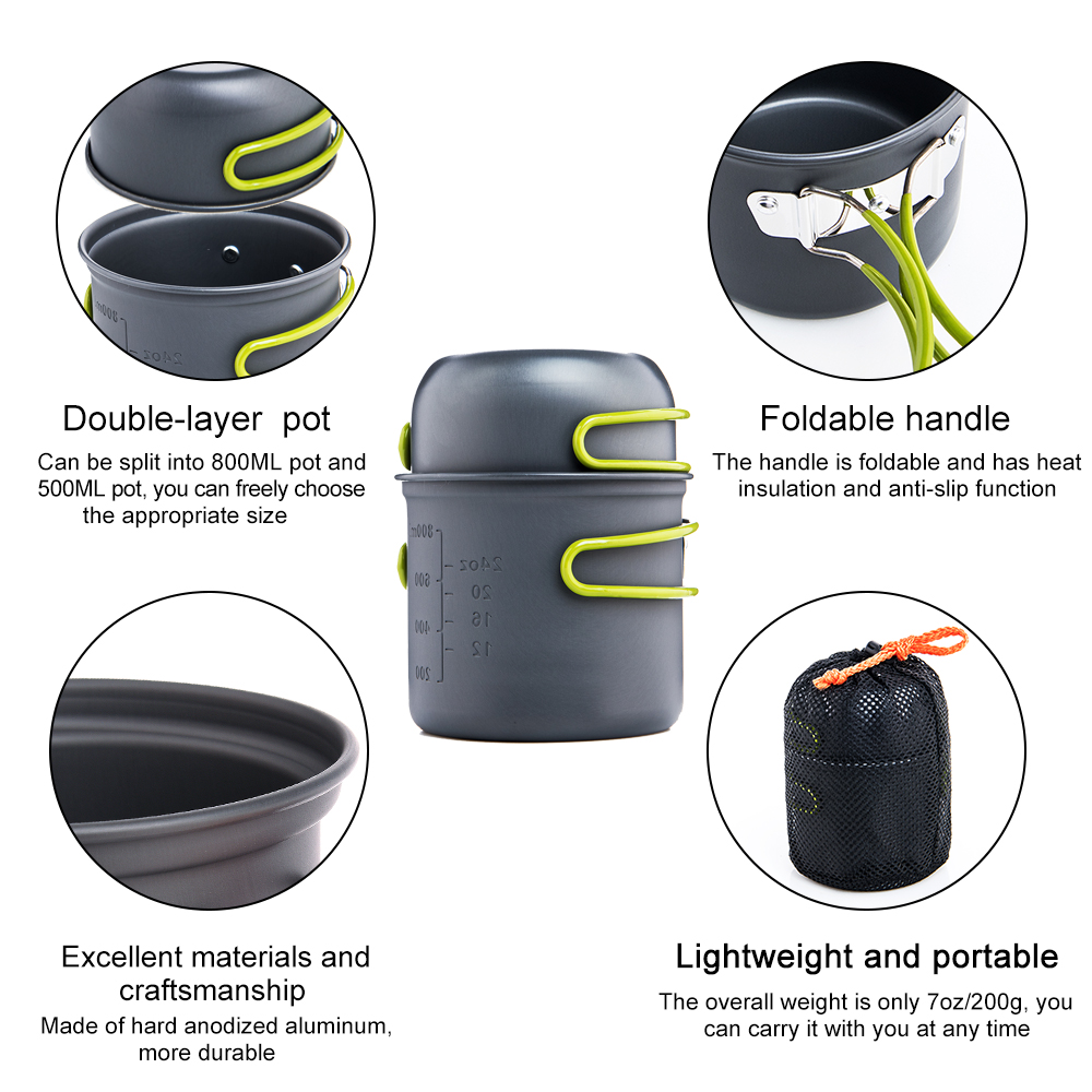 Widesea Camping Kochutensilien – Camping Cooking Bundle Bewertung und Preis