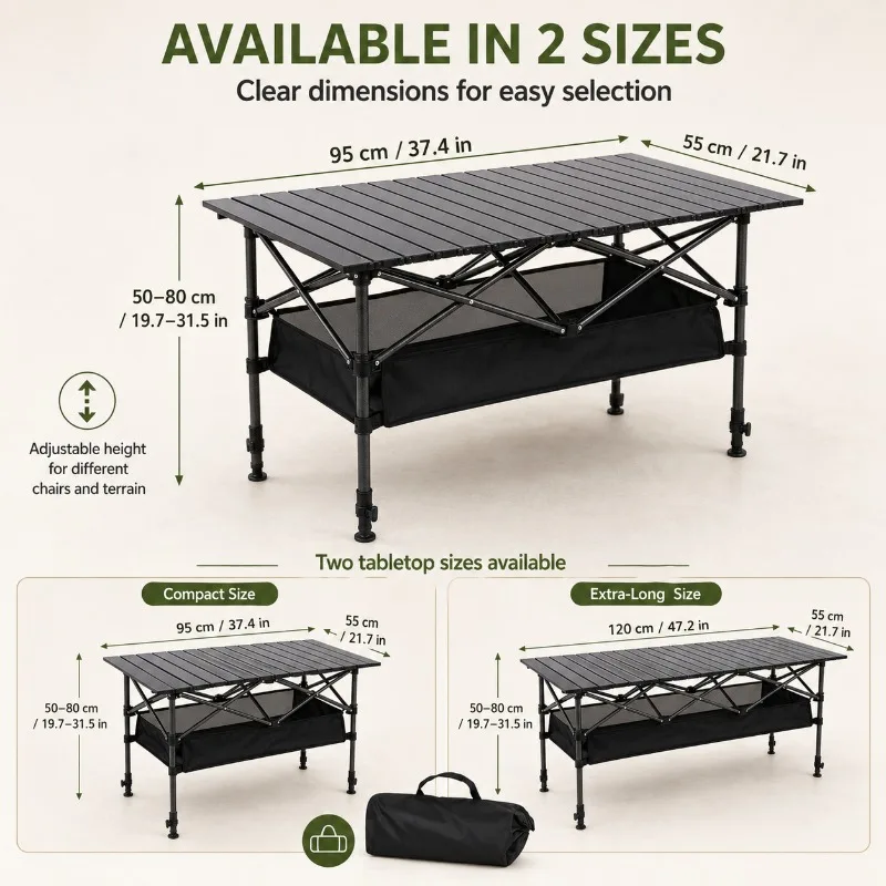 AOLIVIYA Frei verstellbarer, m – Camping Cooking Table Bewertung und Preis