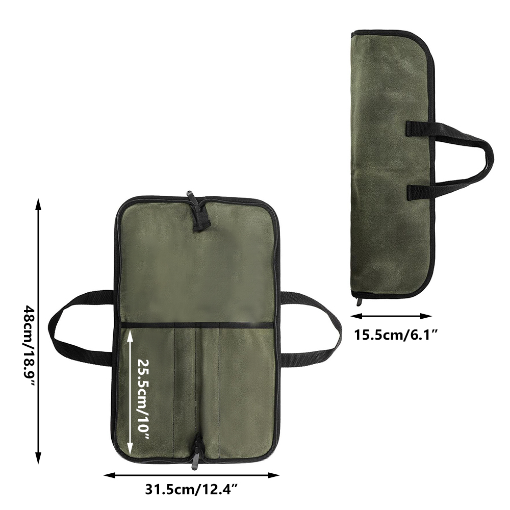 Gewachste Leinwand-Messerrolle – Camping Cooking Multi Tool Bewertung und Preis