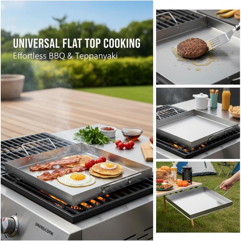 Universelle Flachgrillplatte 1 – Camping Cooking Bowl Bewertung und Preis