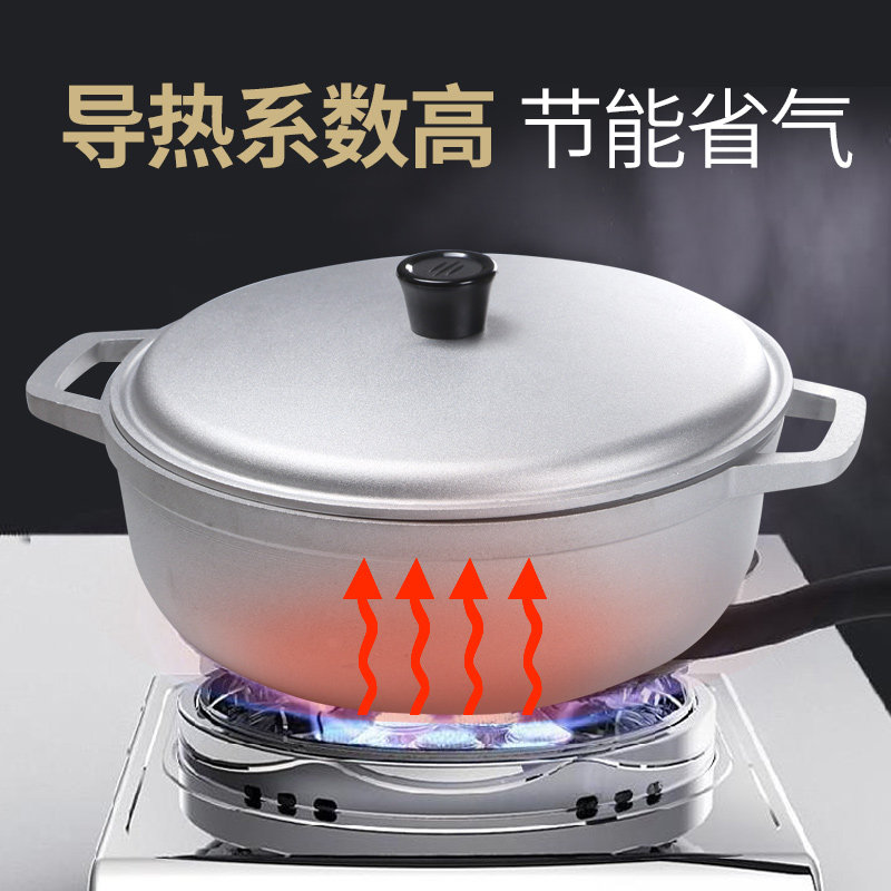 Kleiner Verdickter Aluminiumto – Camping Lightweight Cooking Pot Bewertung und Preis