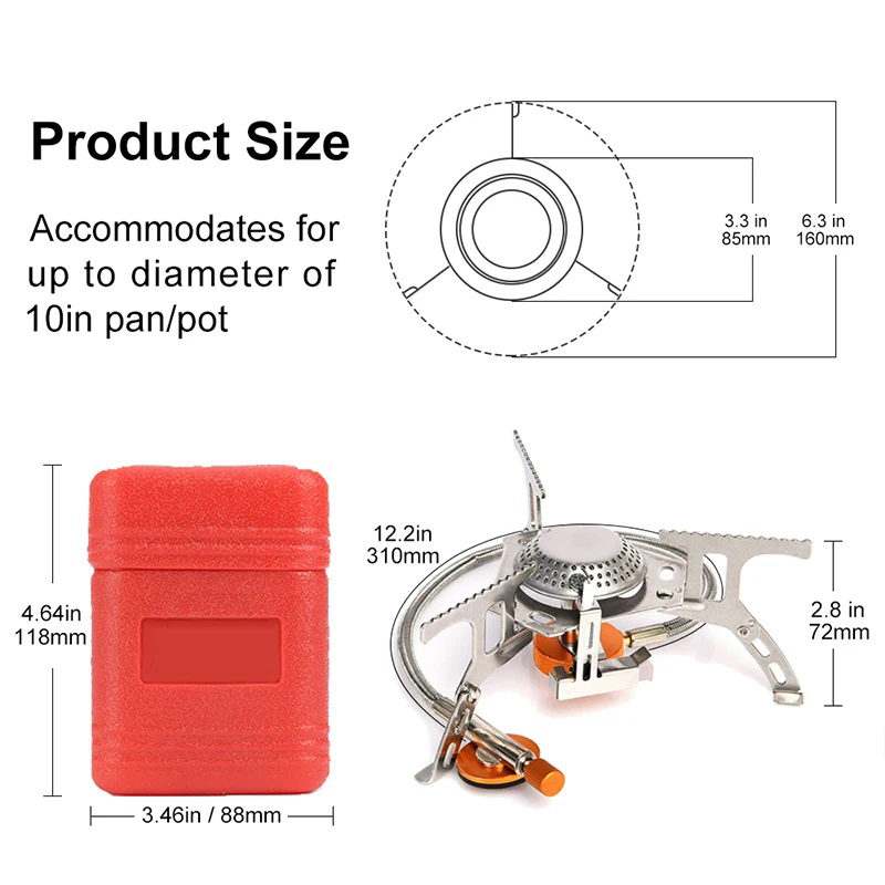 Camping Gasherd Tragbare Falte – Camping Cooking No Gas Bewertung und Preis