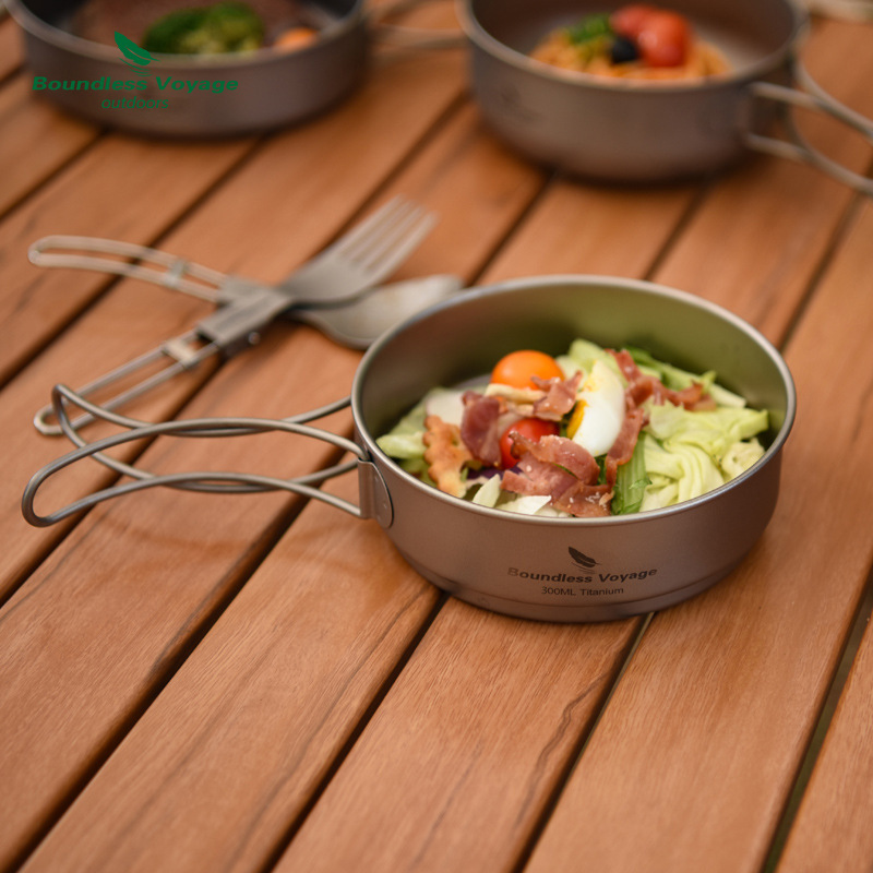 Topfset aus reinem Titan mit k – Camping Lightweight Cooking Pot Bewertung und Preis