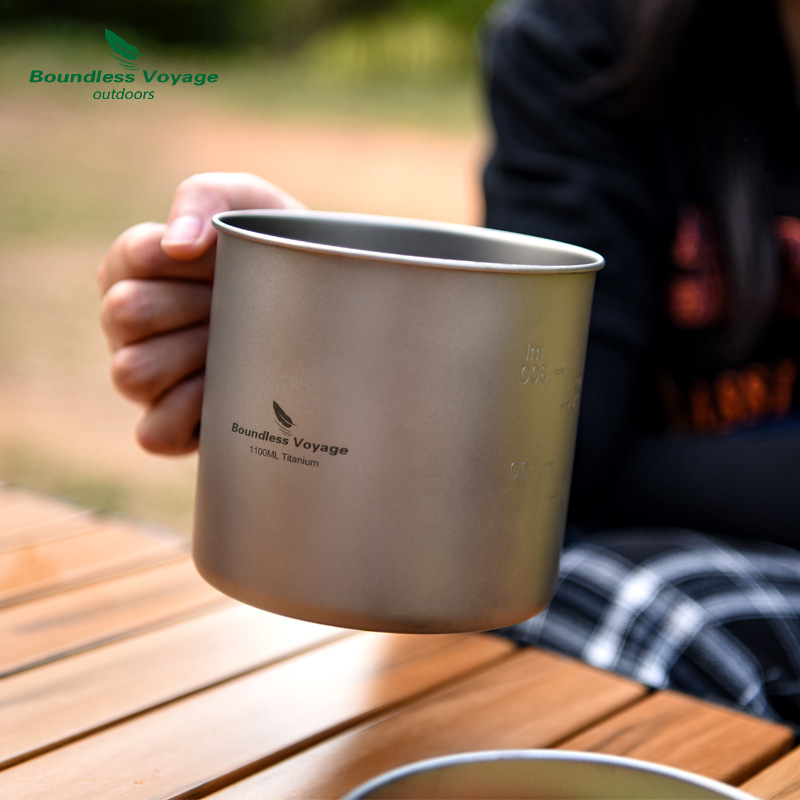 Topfset aus reinem Titan mit k – Camping Lightweight Cooking Pot Bewertung und Preis