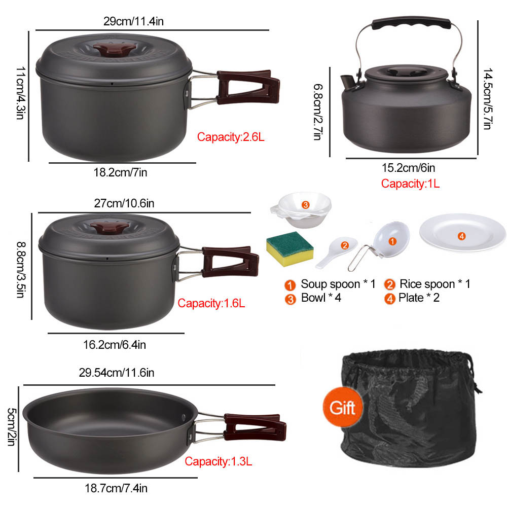 Kochen im Freien 3-4 Personen  – Camping Cooking Meat Bewertung und Preis