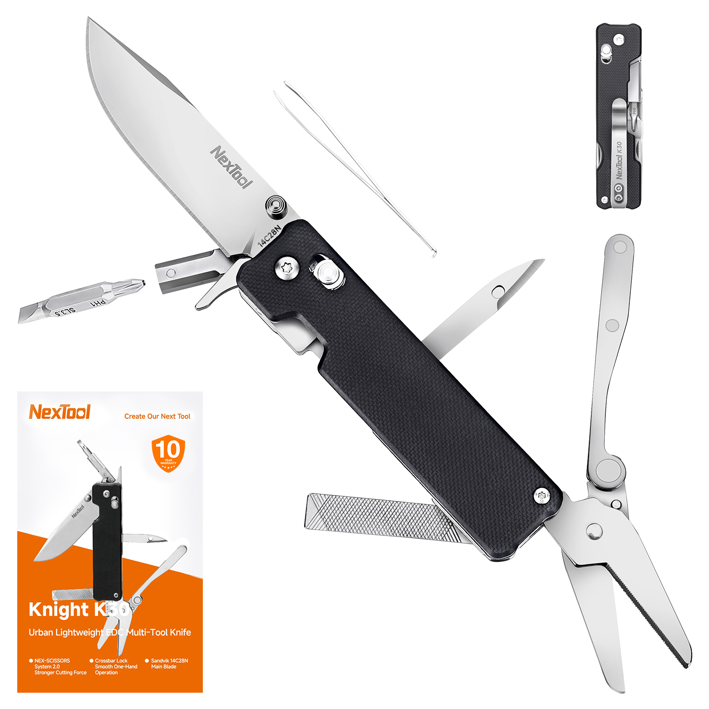 Nextool Knight K30 11-in-1 Mul – Camping Cooking Knife Set Bewertung und Preis
