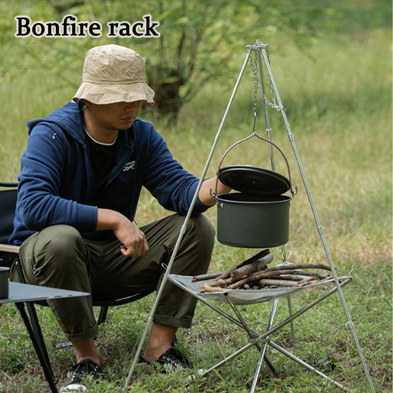 Camping Lagerfeuer Stativ trag – Camping Cooking Multi Tool Bewertung und Preis