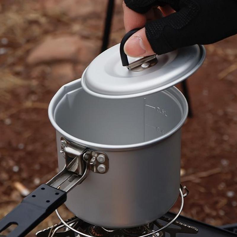 Faltbarer Campingtopf, 700 ml, – Camping Lightweight Cooking Pot Bewertung und Preis