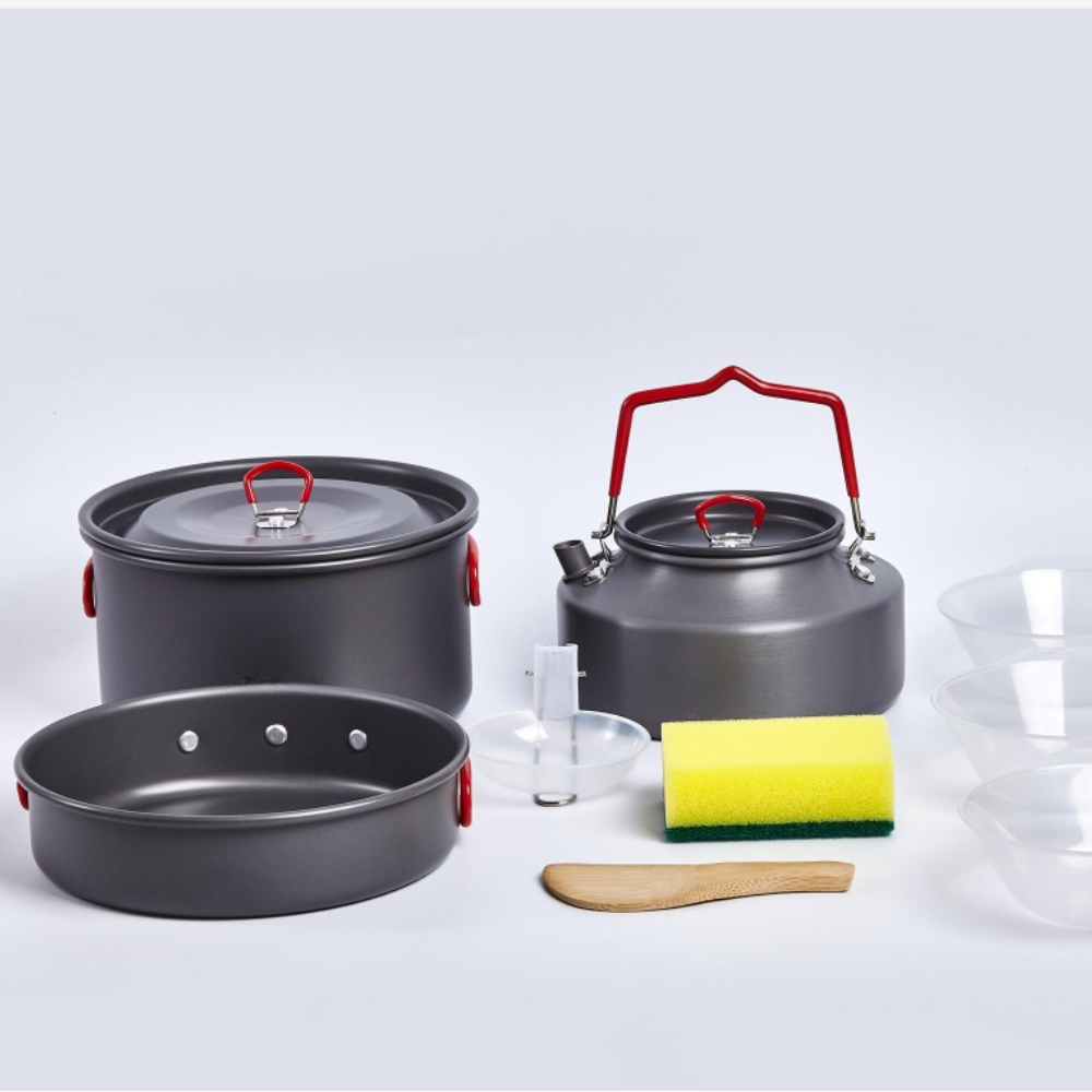 Outdoor-Kochgeschirr-Set, Koch – Camping Cooking Pot Set Bewertung und Preis