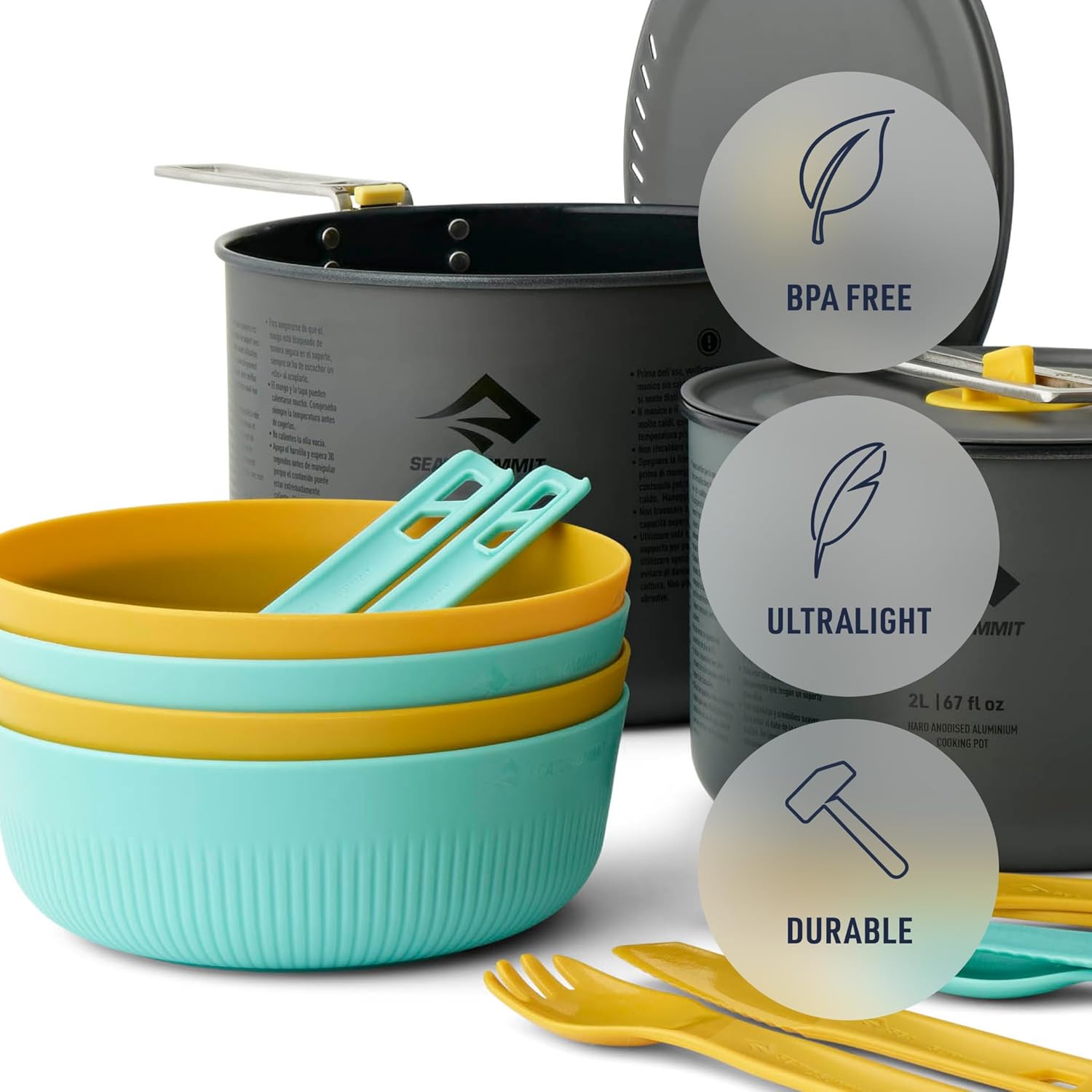 Ultraleichtes 2-Teiliges Campi – Camping Cooking Pot Set Bewertung und Preis