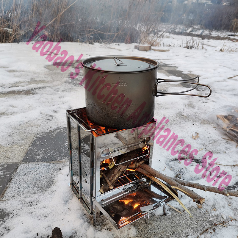Holzofen für Outdoor-Camping,  – Camping Cooking Wood Stove Bewertung und Preis