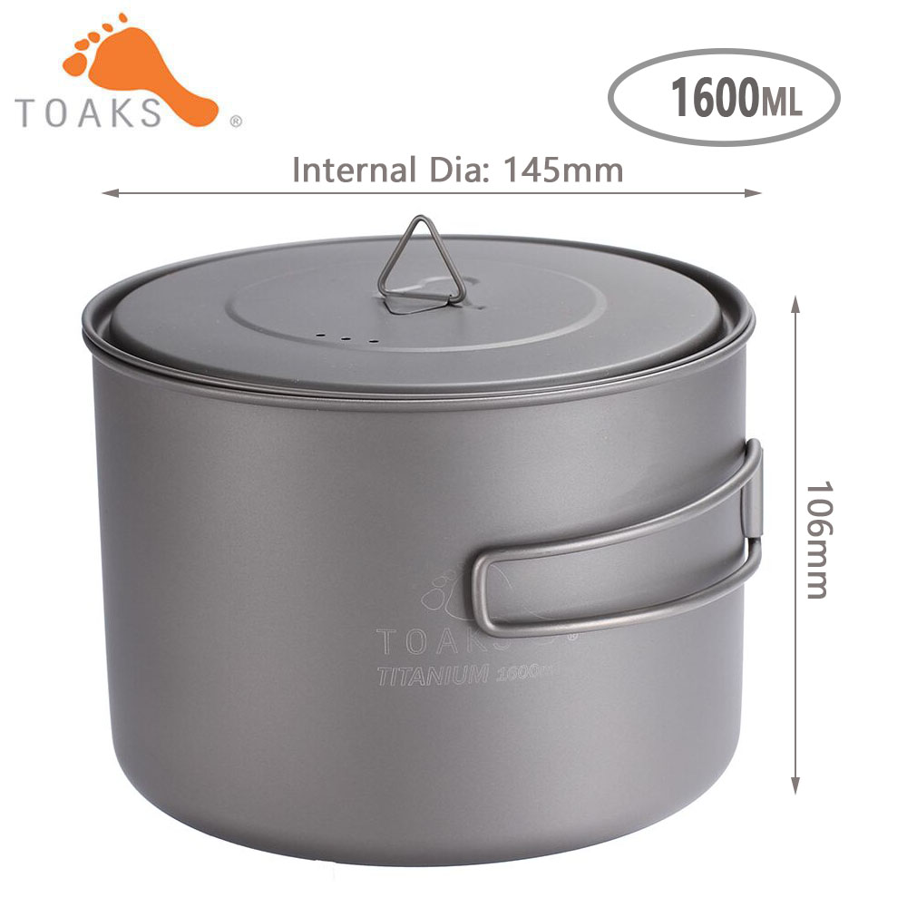 TOAKS Outdoor Camping 3 in1 Ti – Camping Cooking Bowl Bewertung und Preis