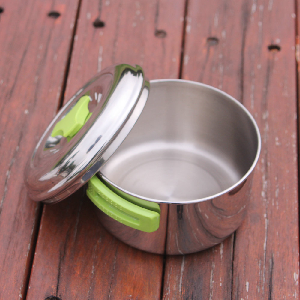 Camping-Topf, leicht, Edelstah – Camping Lightweight Cooking Pot Bewertung und Preis