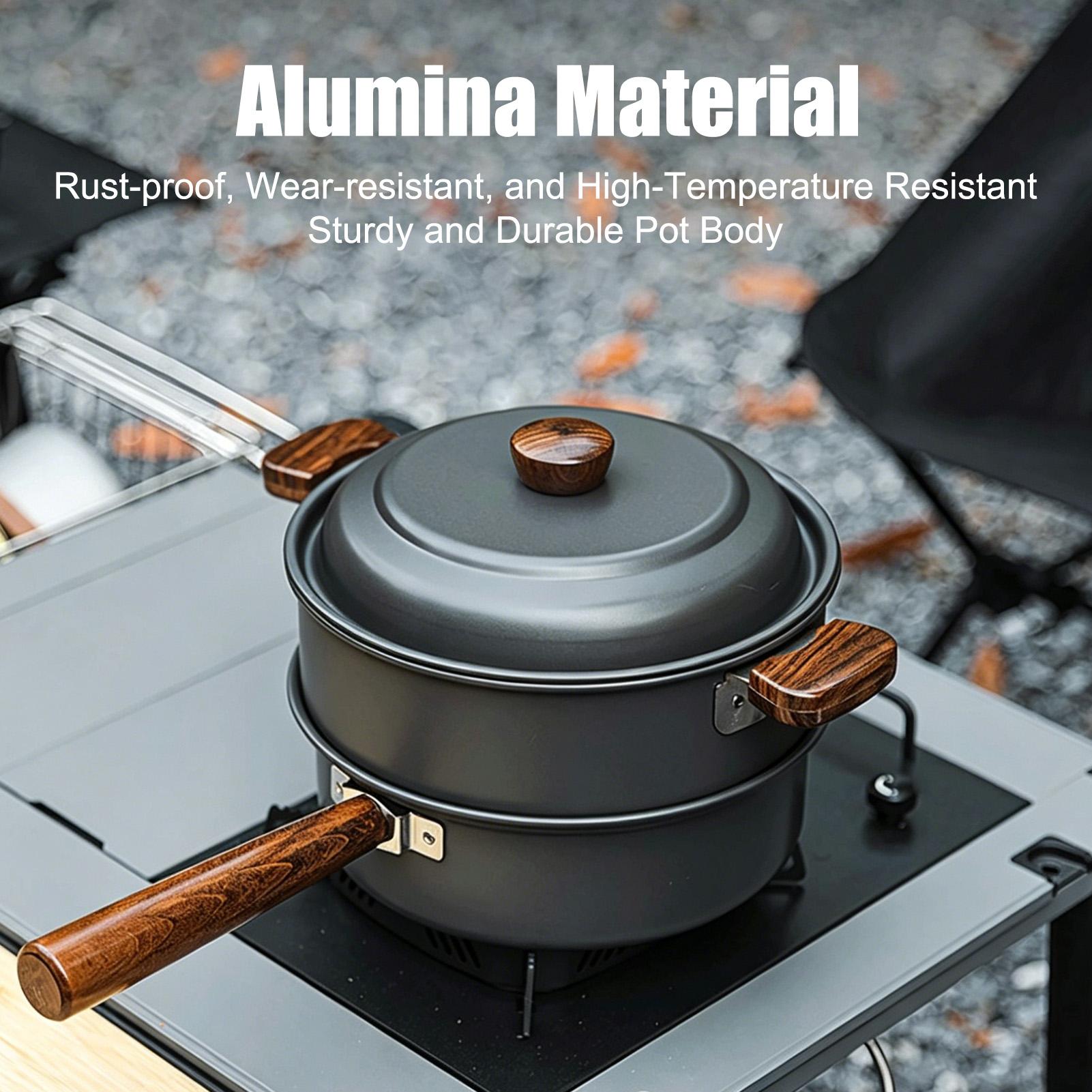 Campingtopf, tragbar, groß, le – Camping Lightweight Cooking Pot Bewertung und Preis