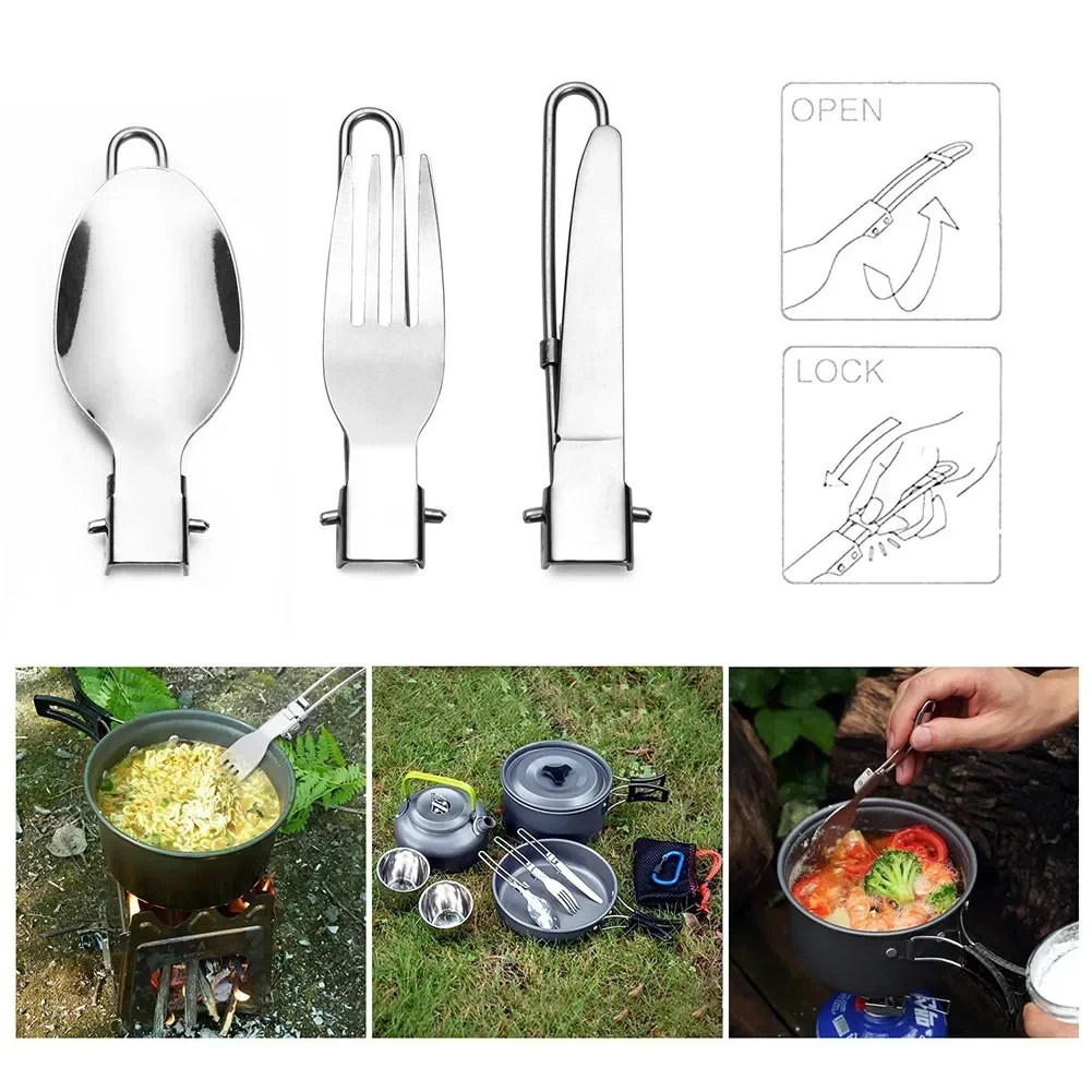 1Set Outdoor Camping Picknick  – Camping Cooking And Cutlery Set Bewertung und Preis