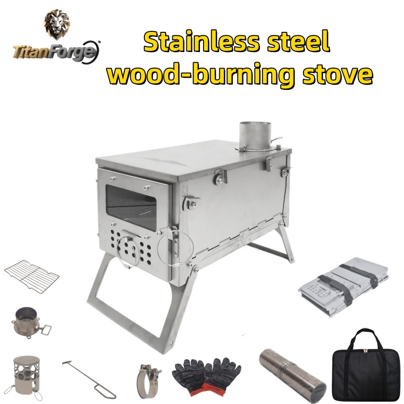 Klappbarer Holzofen, Edelstahl – Camping Cooking Wood Stove Bewertung und Preis