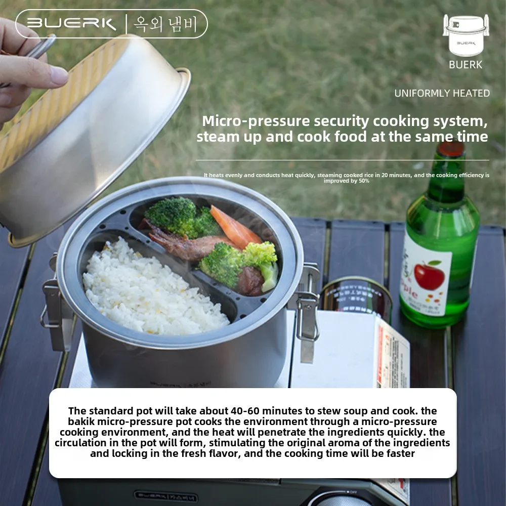 Multifunktionaler Dampf- und B – Camping Cooking Multi Tool Bewertung und Preis