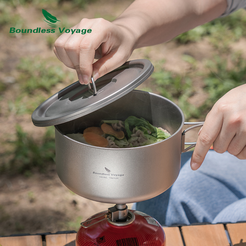 Boundless Voyage Titan-Camping – Camping Cooking Pot Set Bewertung und Preis