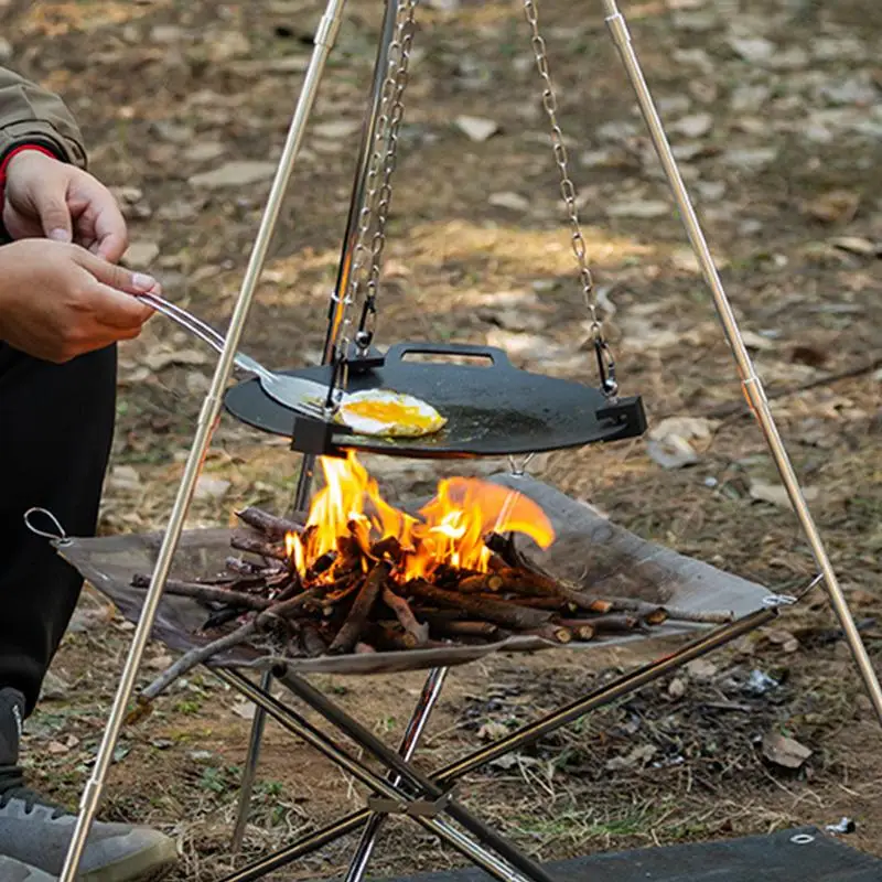 Aluminium-Camping-Feuerständer – Camping Cooking Multi Tool Bewertung und Preis