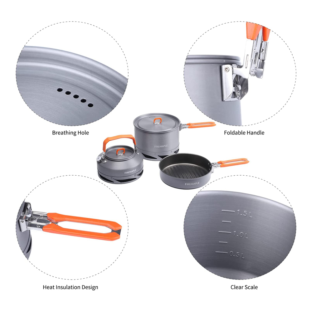 Fire Maple Camping Kochgeschir – Camping Cooking Bundle Bewertung und Preis
