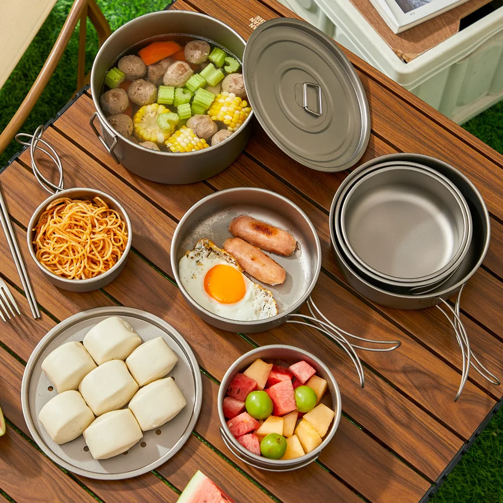 Titan Outdoor Topf Set Picknic – Camping Lightweight Cooking Pot Bewertung und Preis