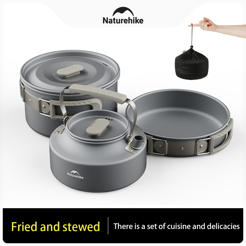 Naturehike Outdoor-Topfset, Ca – Camping Cooking Pot Set Bewertung und Preis