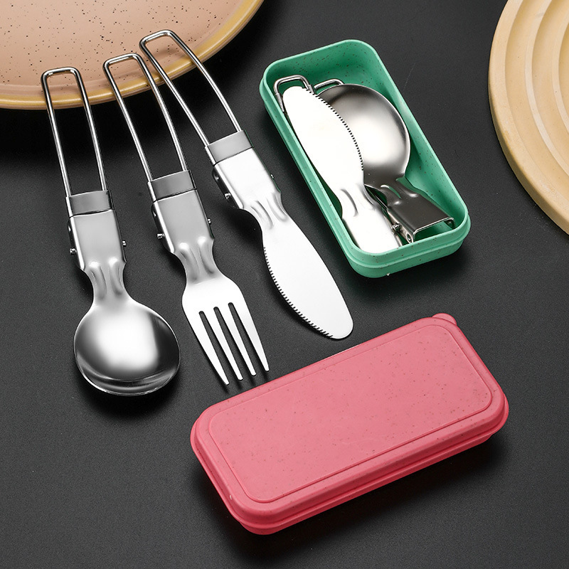 Mini Tragbares Edelstahl-Beste – Camping Cooking And Cutlery Set Bewertung und Preis