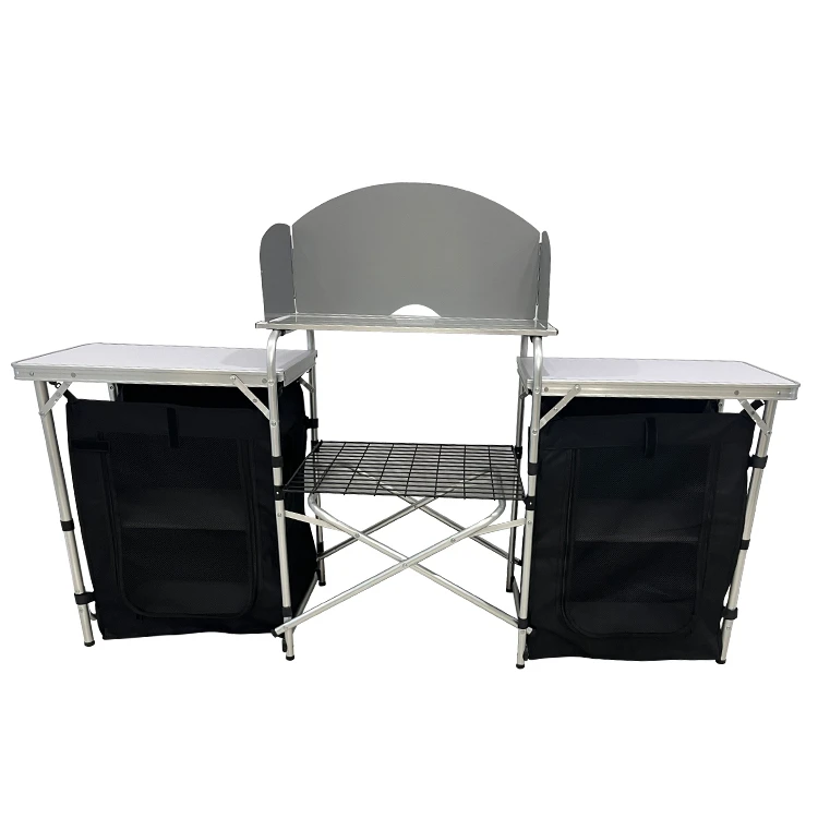 Tragbare Aluminium-Klappküche  – Camping Cooking Table Bewertung und Preis