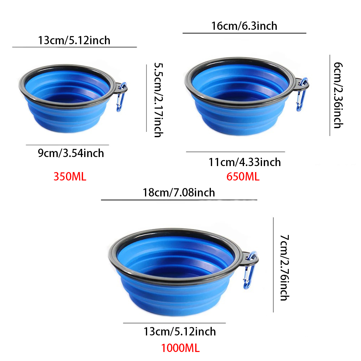 Zusammenklappbarer Silikon-Fut – Camping Cooking Bowl Bewertung und Preis